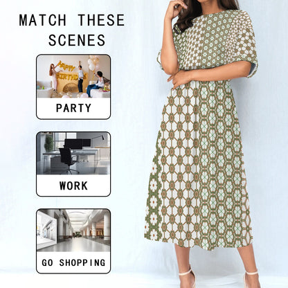 DivineStems - Knee Length Dress