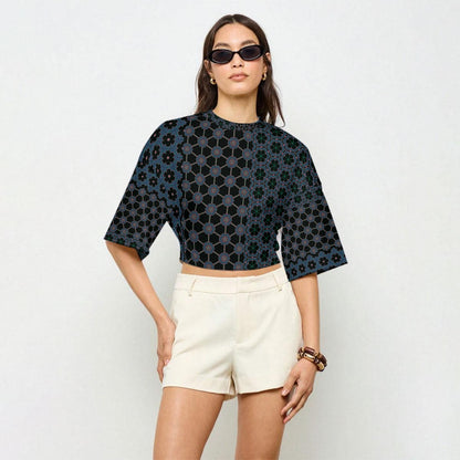 Celestial - Casual Crop Top