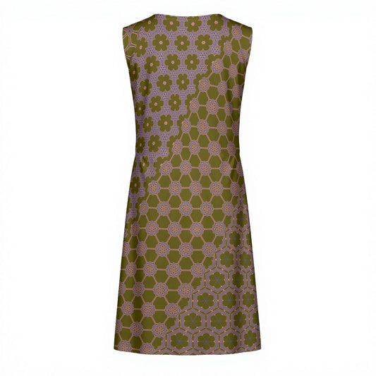 DesertSage - Hoop Suspeder Dress