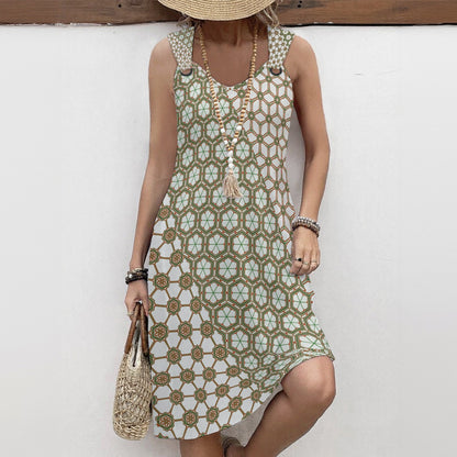 DivineStems - Hoop Suspeder Dress