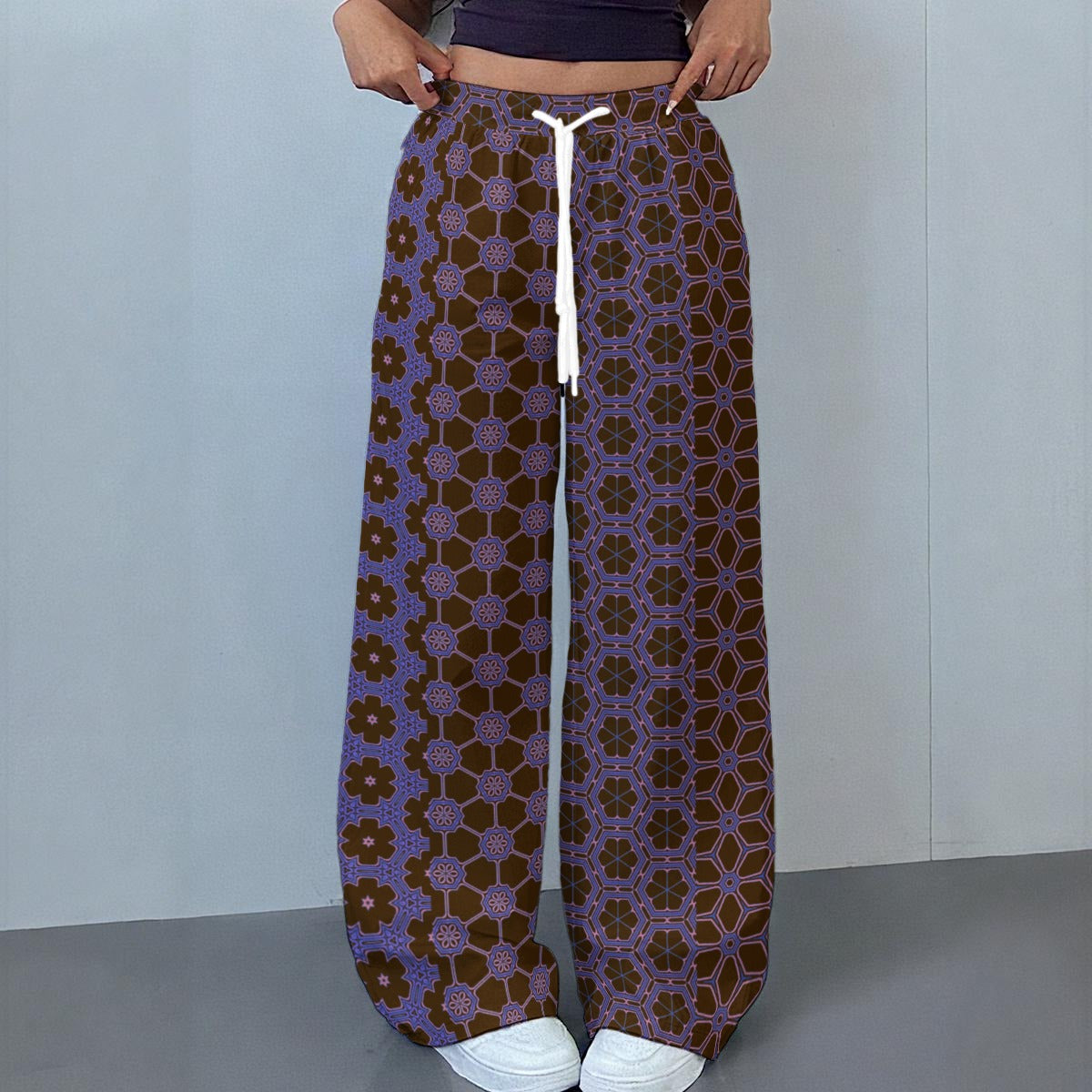 GroundGem - Drawstring Baggy Trousers