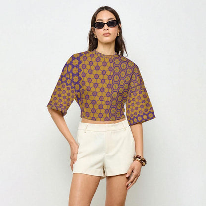 GoldenDharma - Casual Crop Top