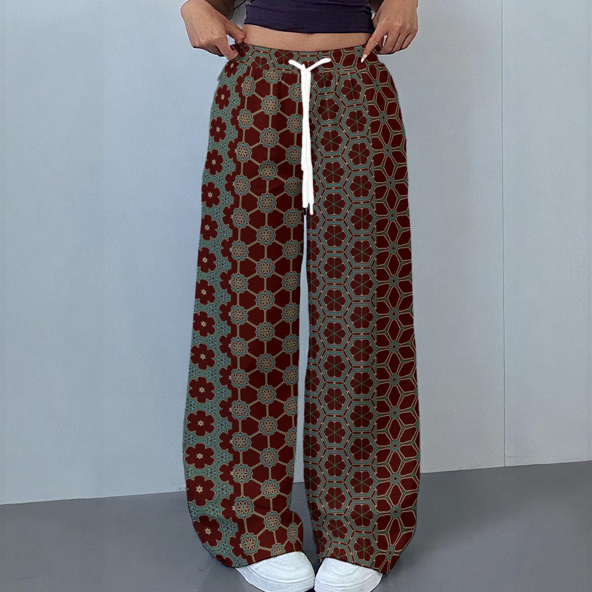 EarthlyTemple - Drawstring Baggy Trousers