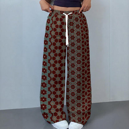 EarthlyTemple - Drawstring Baggy Trousers
