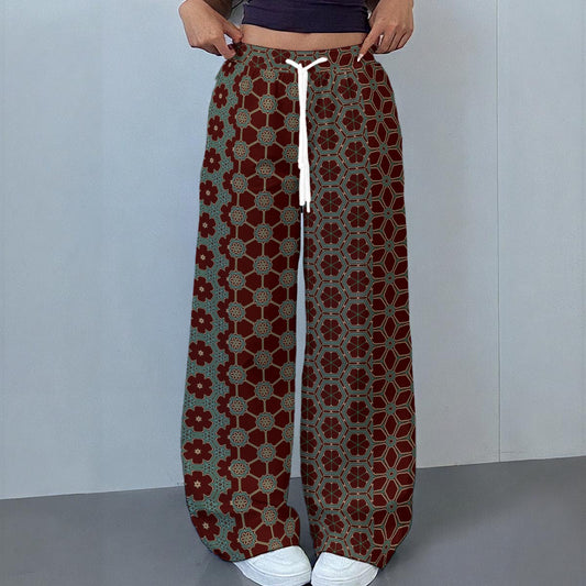 EarthlyTemple - Drawstring Baggy Trousers