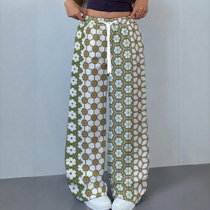 DivineStems - Drawstring Baggy Trousers