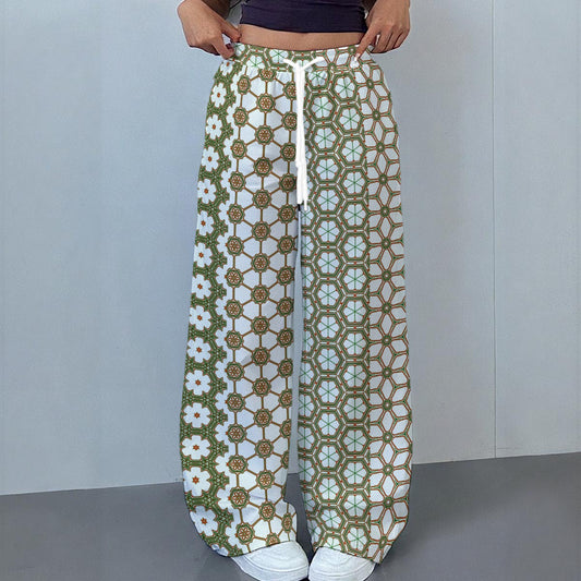 DivineStems - Drawstring Baggy Trousers