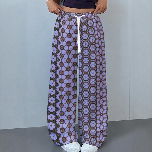 DaysOfLavender - Drawstring Baggy Trousers