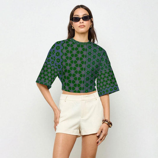 SaucyBloom - Casual Crop Top